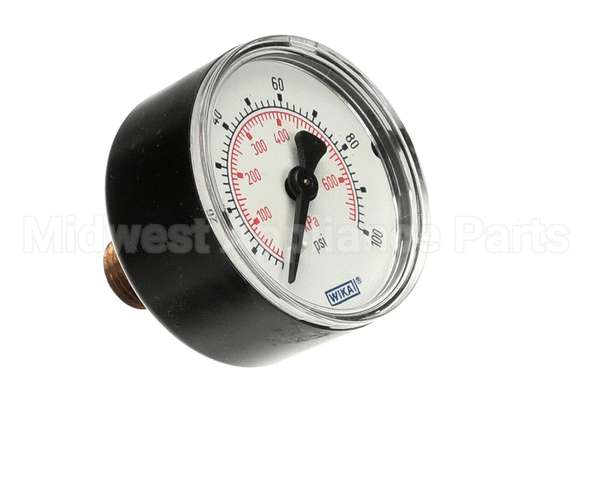 01-100V17-00204 Baxter Gauge,Pressure 100 Psi-2Dia.