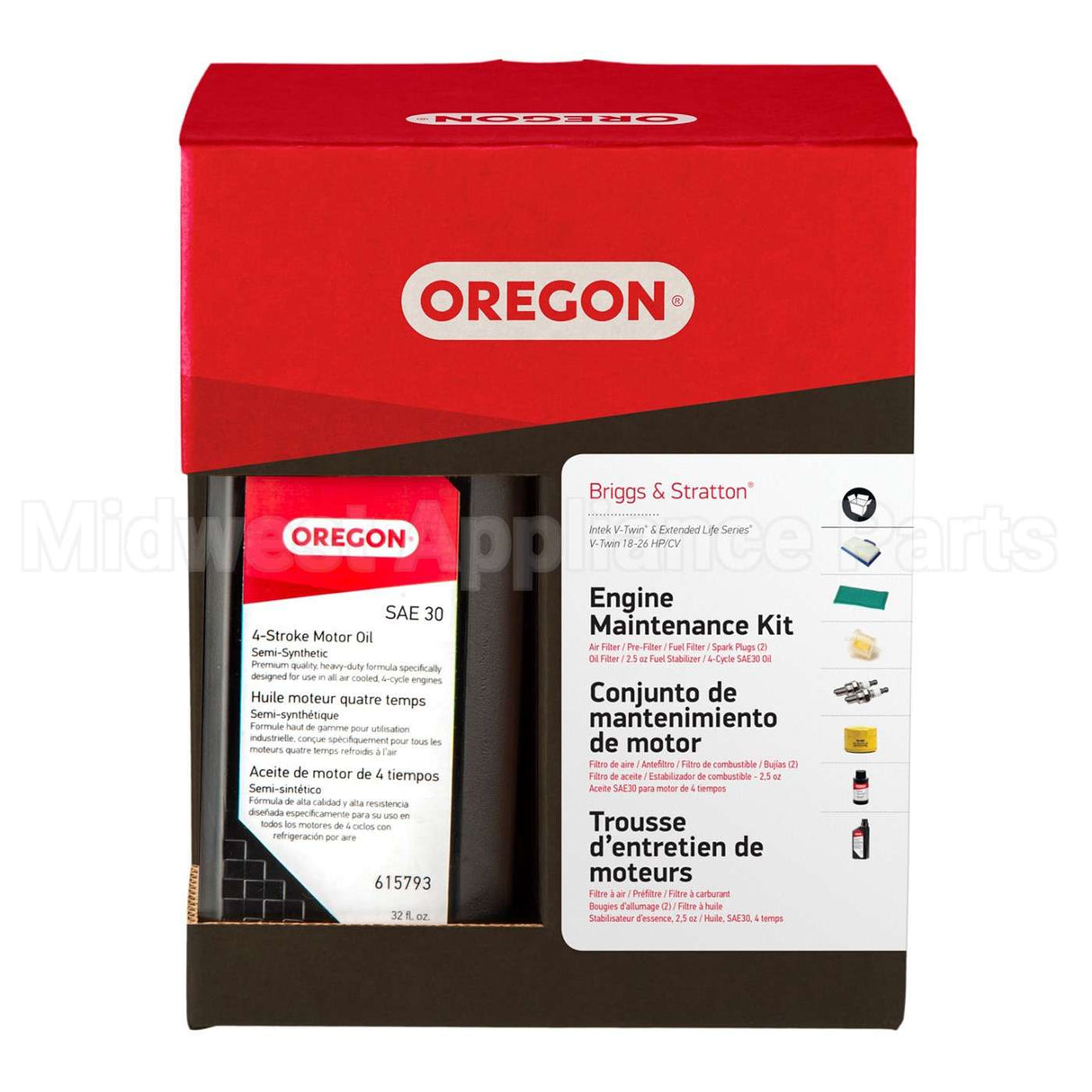 01-101 Oregon Maint. Kit Briggs Intek Vtwin