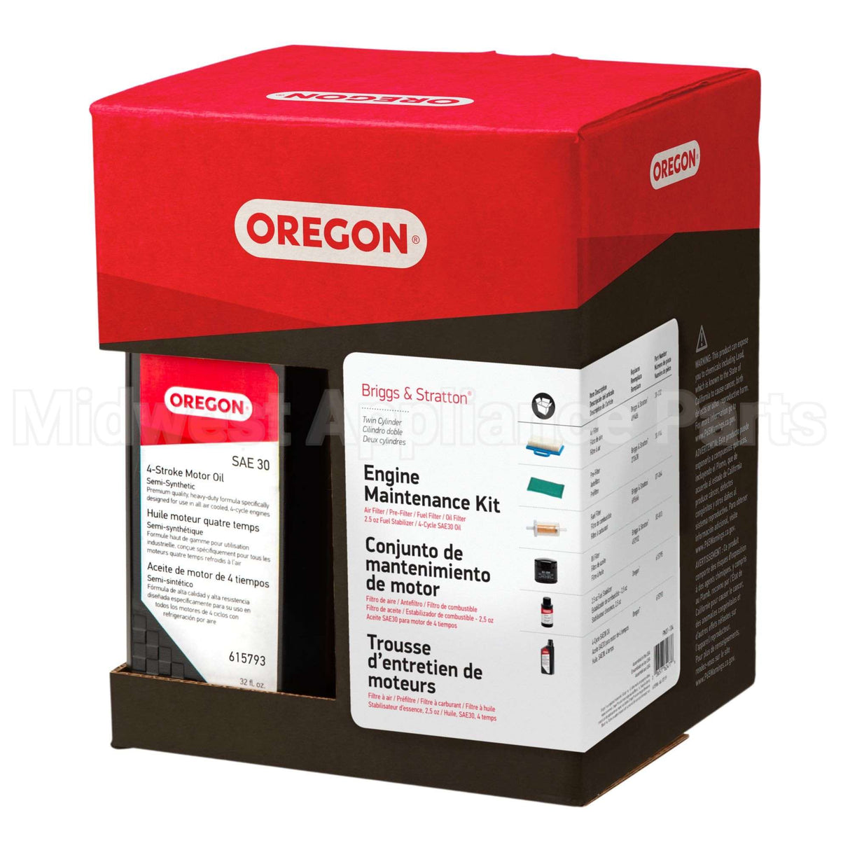 01-104 Oregon Maint. Kit Briggs Twin