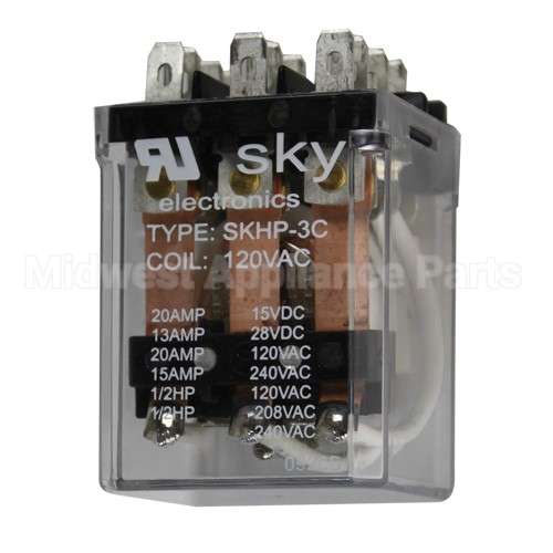 01-402675-00753 Compatible Berkel Motor Relay 16A 120V