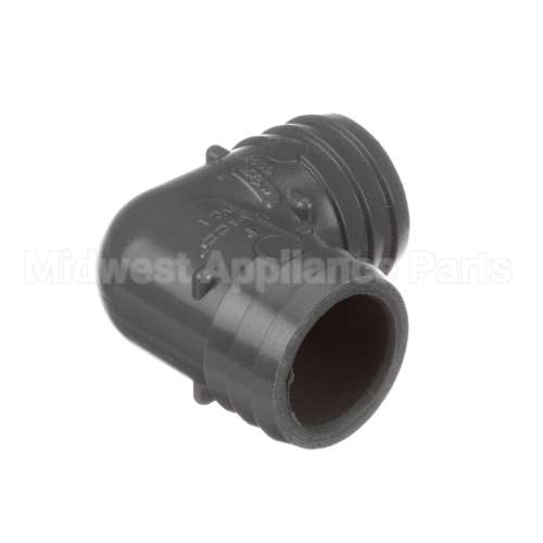 01000906 Glastender Elbow, 90 Degree Grey Plastic