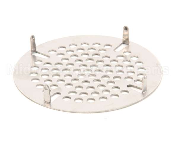 010386-45 T&S Brass 3-1/2 Flat Strainer, Stainless Steel