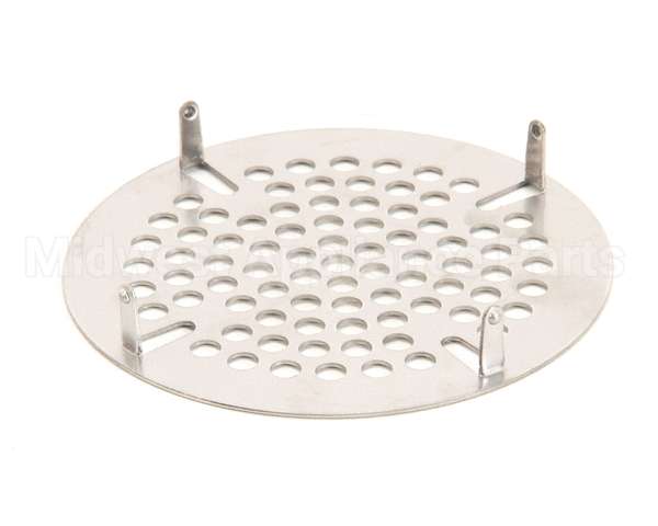 010386-45 T&S Brass 3-1/2 Flat Strainer, Stainless Steel