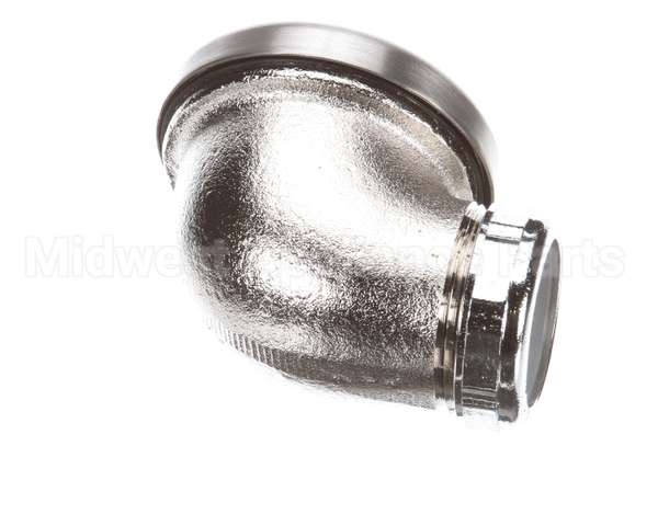 011356-45 T&S Brass Overflow Head Assembly, Chrome-Plated Br