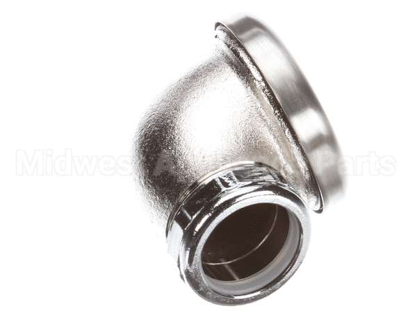 011356-45 T&S Brass Overflow Head Assembly, Chrome-Plated Br
