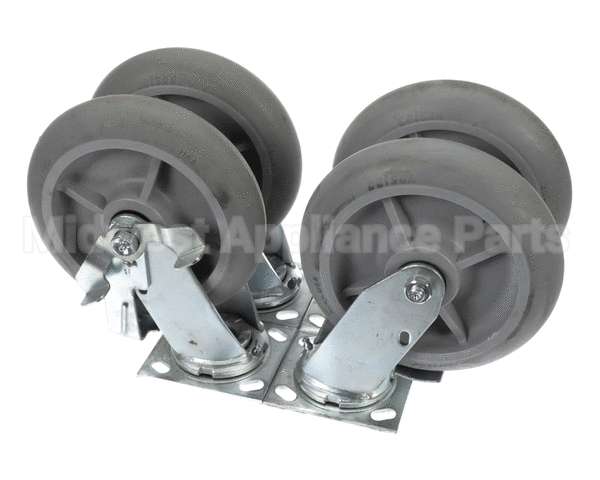 011P00413 Alliance Manufacturing Swivel W Brake Caster: D24/D28
