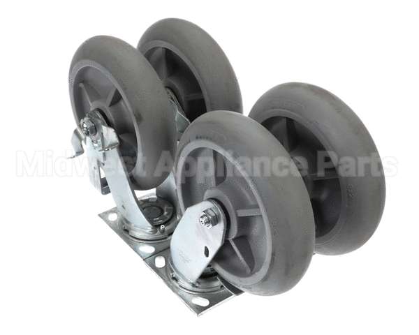 011P00413 Alliance Manufacturing Swivel W Brake Caster: D24/D28