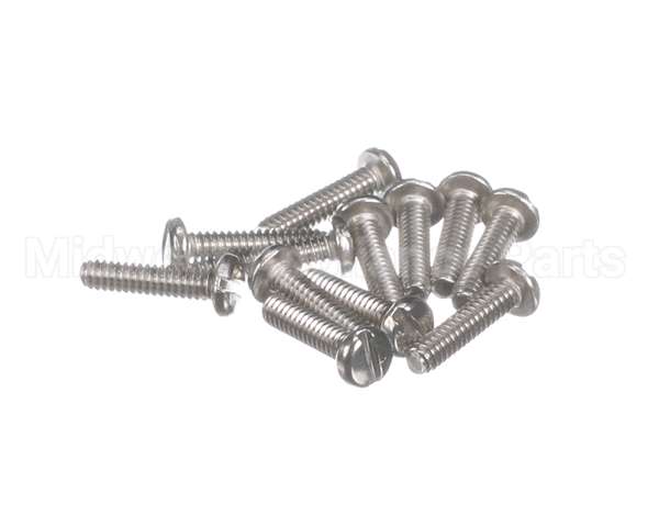 01303.7999 Bunn Screw,4-40 X .50 Pnh Sltd Sst(Pkg/12)&