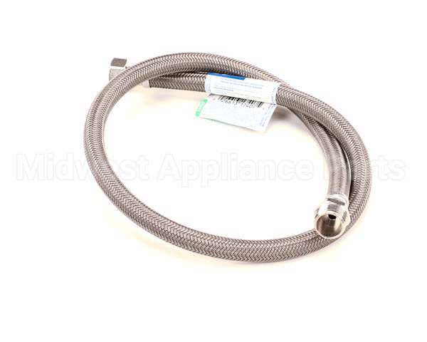 013121-45 T&S Brass Braided Flex Hose, 1/2 Npsm Female X 1/2