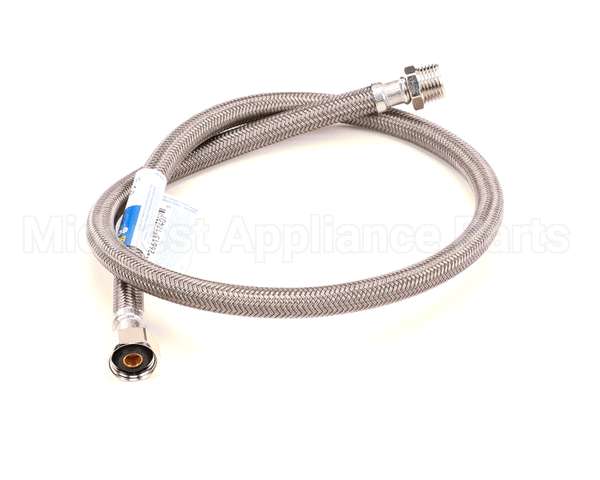 013121-45 T&S Brass Braided Flex Hose, 1/2 Npsm Female X 1/2