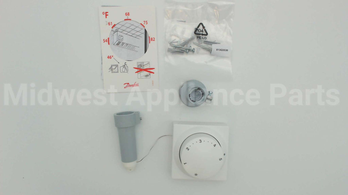 013G-8562 Danfoss Wallmtsensor&Dial 6'Cap Ra2000