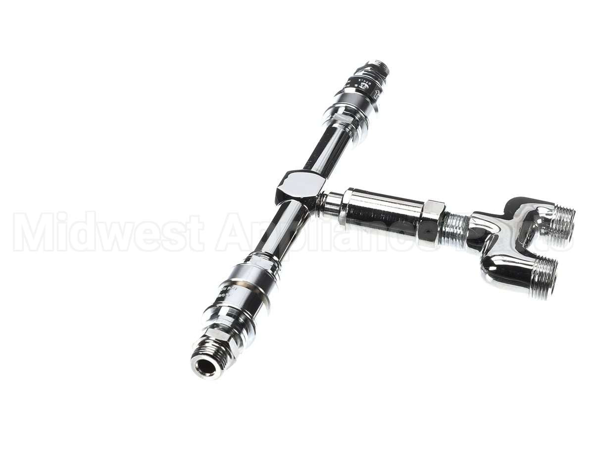 017212-40 T&S Brass Y Fitting & Vb Swivel Tee W/ (2) Vacuum