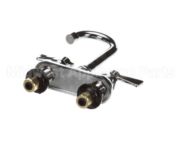 03000457 Glastender Faucet, Deck Mount With 3-1/2" Gooseneck