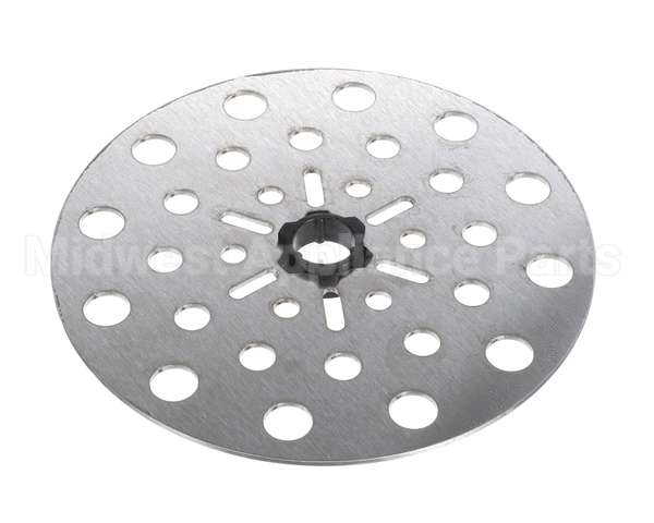 03013972 Glastender Plunger Plate Assembly 6" S/S