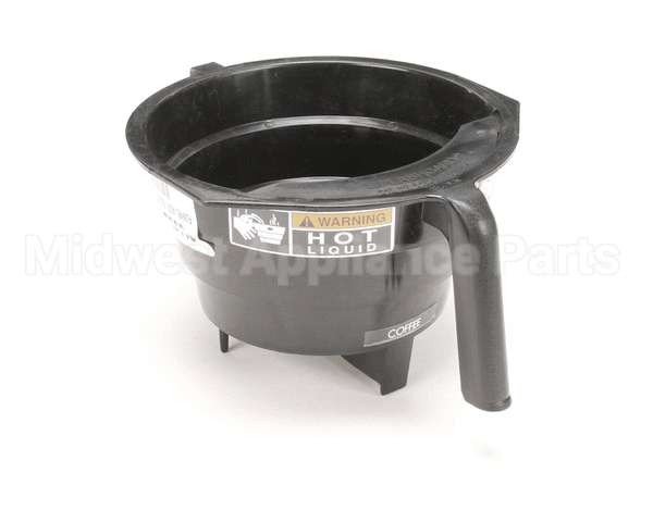 03021.0007 Bunn Funnel Assembly, Black-Coffee