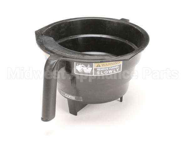03021.0007 Bunn Funnel Assembly, Black-Coffee