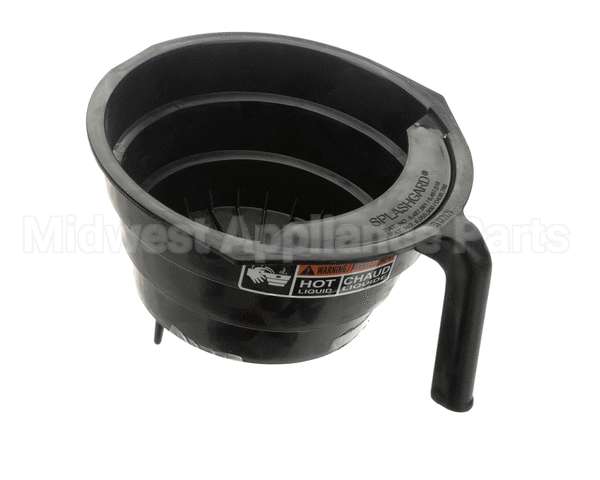 03021.7008 Bunn Funnel-Assy,Blk-Centre Outlet(Cdn)