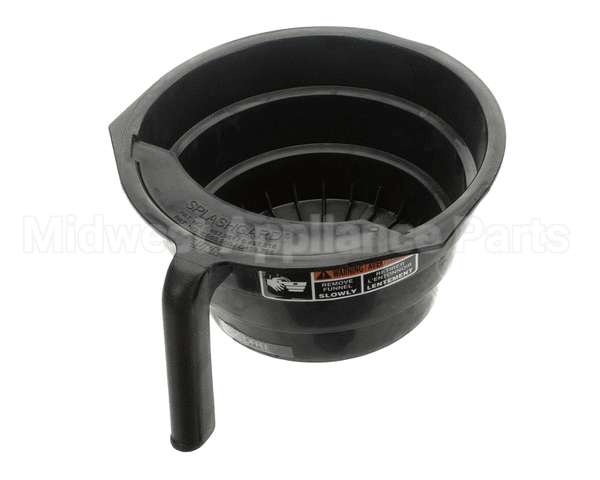 03021.7008 Bunn Funnel-Assy,Blk-Centre Outlet(Cdn)