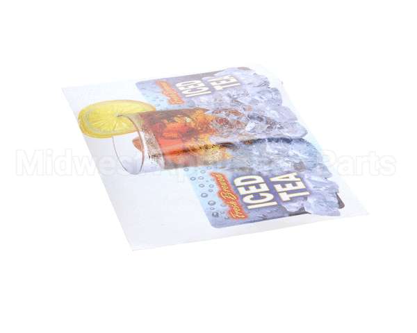 03043.0004 Bunn Decal, Iced Tea