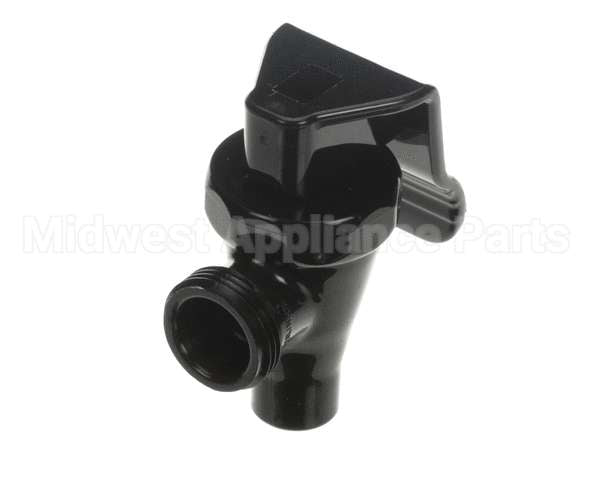03260.0021 Bunn Faucet Assembly, Black Lift Handle