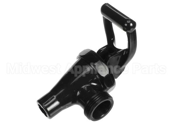 03260.0119 Bunn Faucet Assy, Black Nudger Am