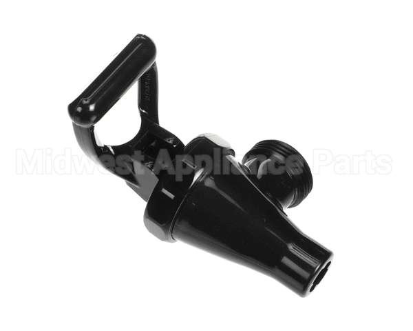 03260.0119 Bunn Faucet Assy, Black Nudger Am