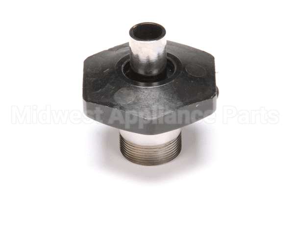 035A T&S Brassoutlet W/ Black Heat-Resistant Hand