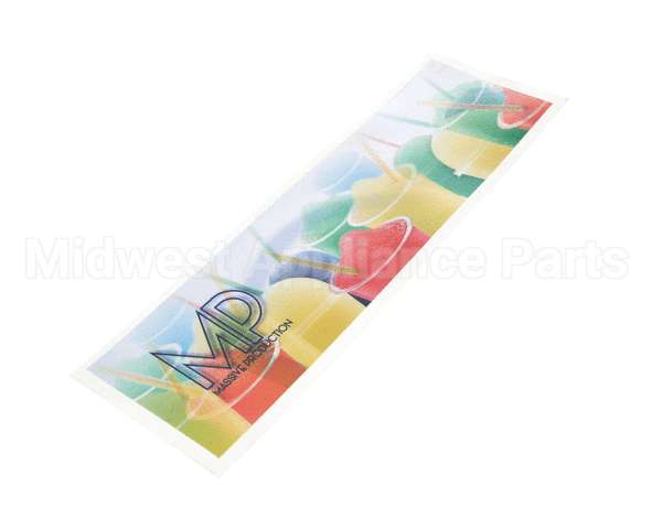 04.MP0066.001 Grindmaster Cecilware Front Sticker - Mp Led