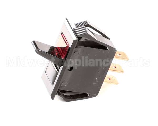 04351.0000 Bunn Switch,On/Off-Blk Red Lens120
