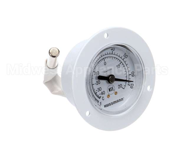 0443312 Hussmann Thermometer-2 Dial White