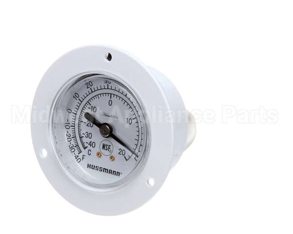 0443312 Hussmann Thermometer-2 Dial White