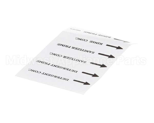 0507470 Champion - Moyer Diebel Label, Injector Prime Df/Sw