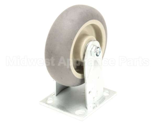 0569262 Cres Cor Caster 6D, Rubber Donut, Plt, Rigid