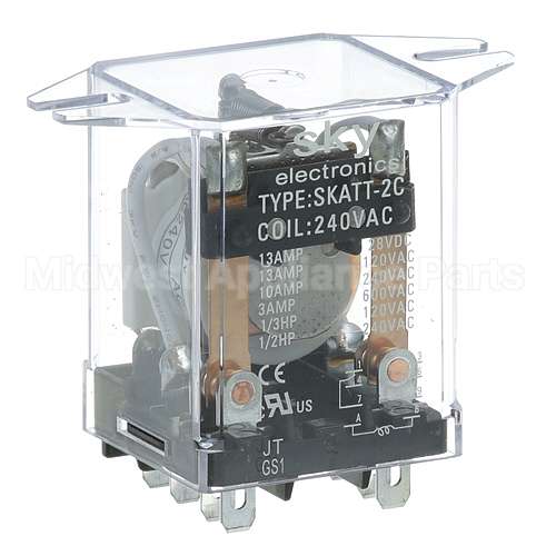 05945-111-47-51 Compatible Jackson Relay, 3Pole, 240V 50/60Hz