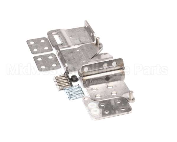 06001376 Glastender Hinge Set And Brackets For Wood Doors, 1