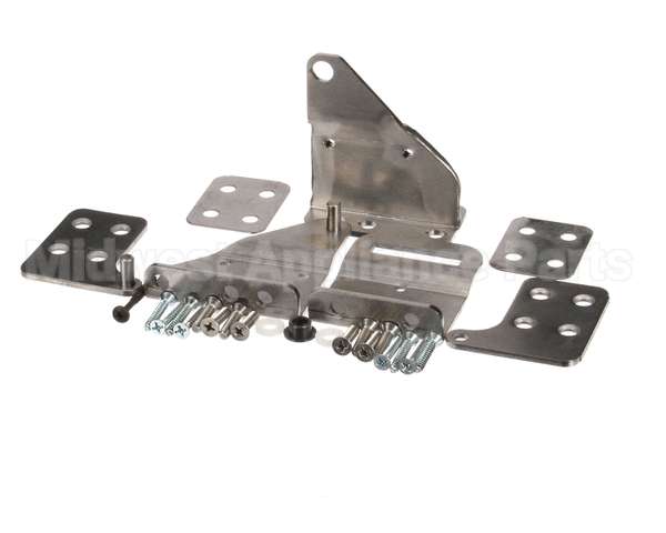 06001377 Glastender Hinge Set And Brackets For Wood Doors, 1