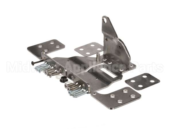 06001377 Glastender Hinge Set And Brackets For Wood Doors, 1