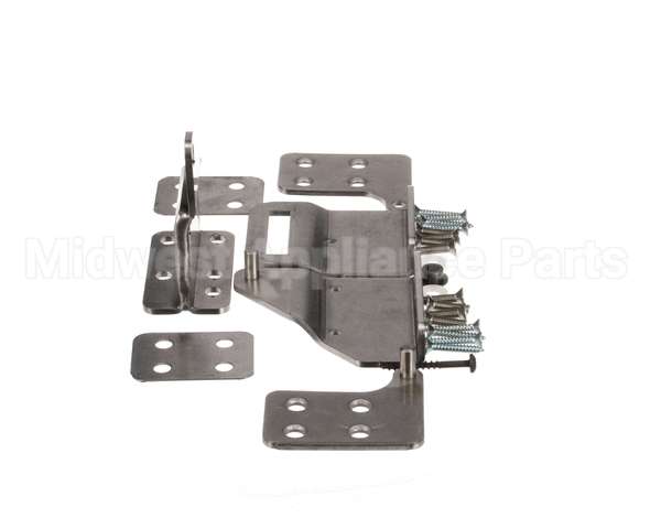06001377 Glastender Hinge Set And Brackets For Wood Doors, 1