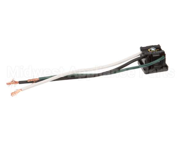 06001409 Glastender Receptacle, Snap-In With Groun