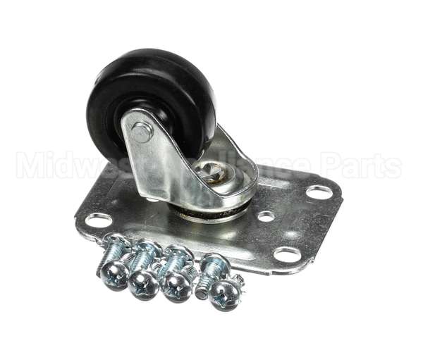 06001560 Glastender Caster, Swivel, 2-1/2 High