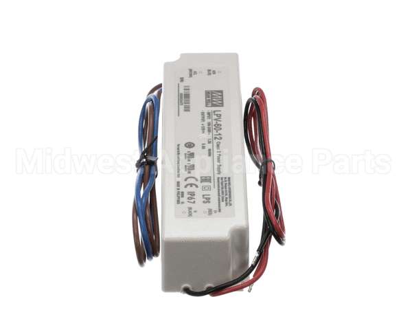 06004916 Glastender Power Supply, 60 Watt, Mean Well Lpv-60-