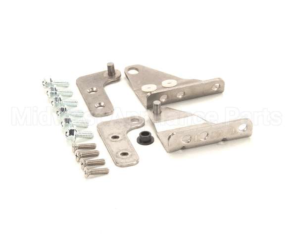 06006207 Glastender Hinge Set And Brackets, 180^ Swing, 2 Wa