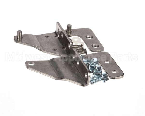 06006208 Glastender Hinge Set And Brackets, 180^ Swing, 2 Wa