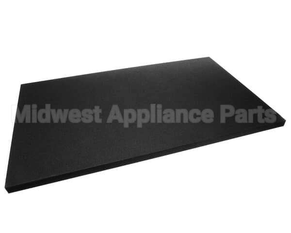 06006260 Glastender Door, Bp, Solid, 16 Opening, Black