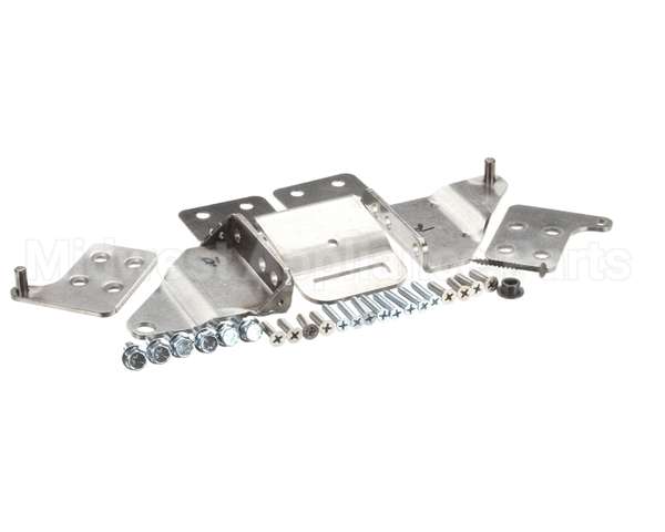 06006596 Glastender Hinge Set And Brackets For Wood Doors, 1