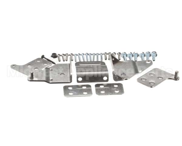 06006596 Glastender Hinge Set And Brackets For Wood Doors, 1