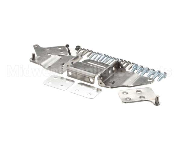 06006596 Glastender Hinge Set And Brackets For Wood Doors, 1