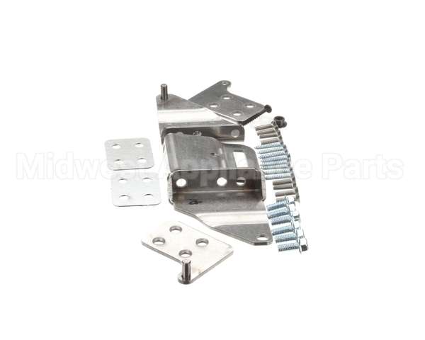 06006596 Glastender Hinge Set And Brackets For Wood Doors, 1