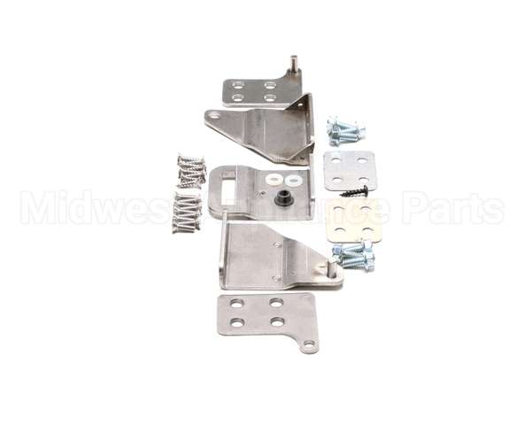 06006597 Glastender Hinge Set And Brackets For Wood Doors, 1
