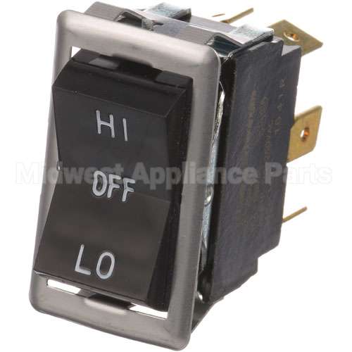 06503 Compatible Blodgett Rocker Switch 7/8 X 1-1/2 Dpdt Ctr-Off